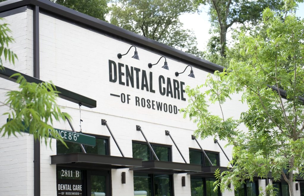 Front view of Dental Care of Rosewood, a reputable West Columbia dentist office